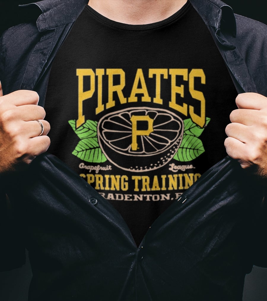 Pittsburgh Pirates Spring Training Grapefruit League Bradenton Florida T-Shirt