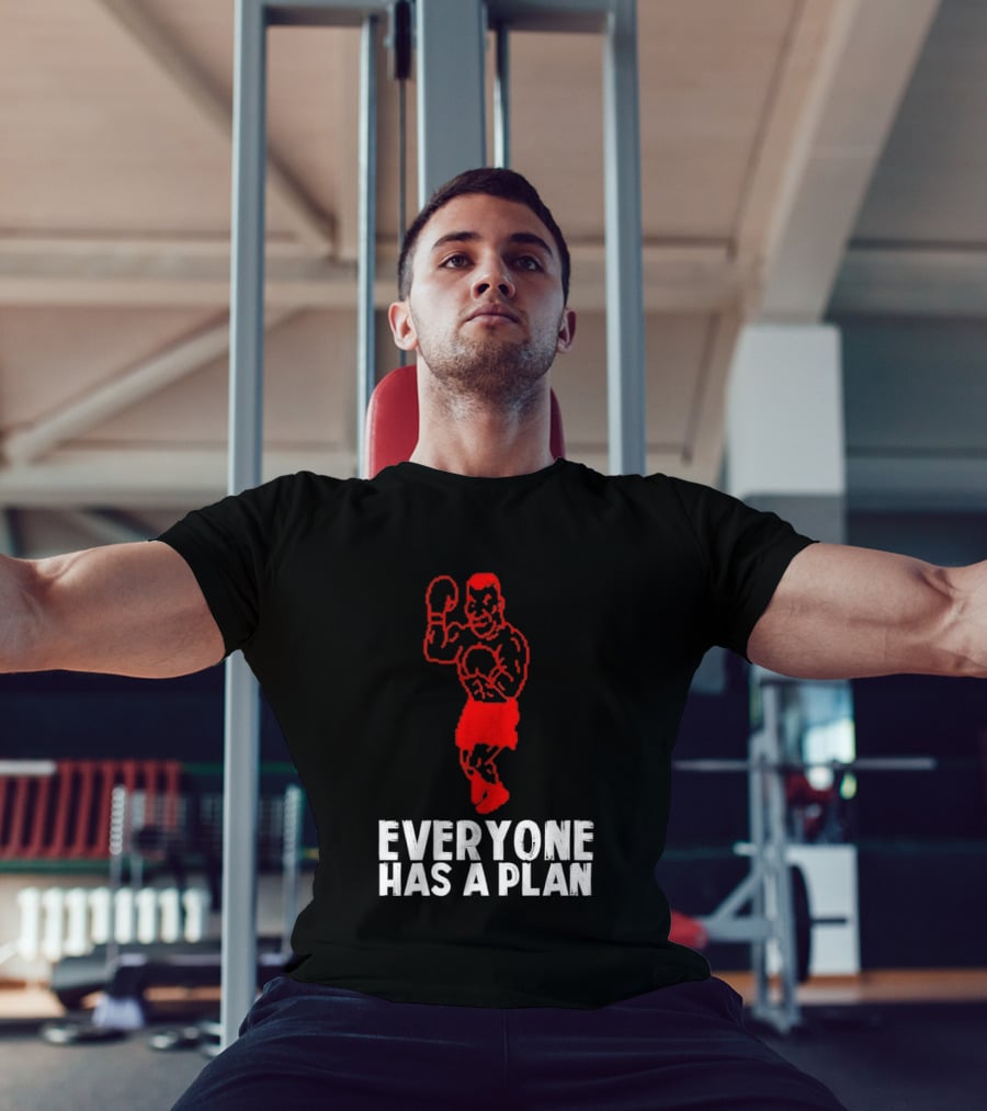 Everyone Has A Plan Punchout Video Game Boxing T-Shirt
