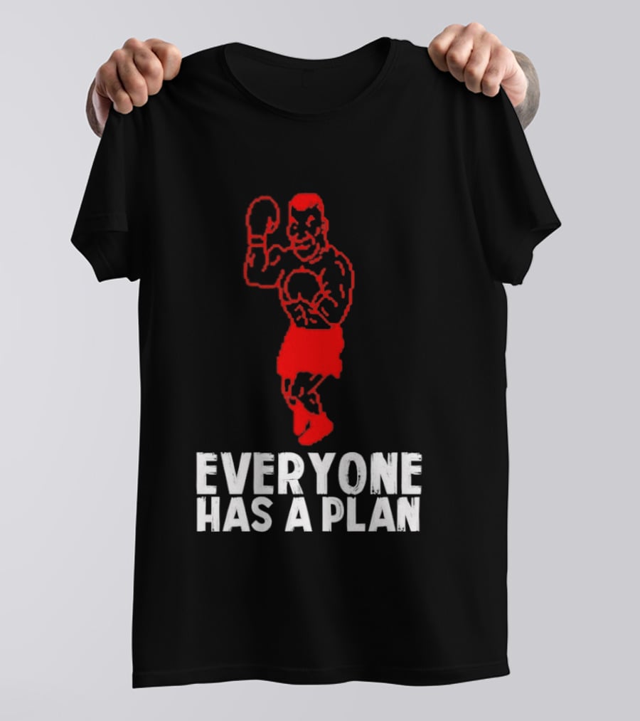 Everyone Has A Plan Punchout Video Game Boxing T-Shirt