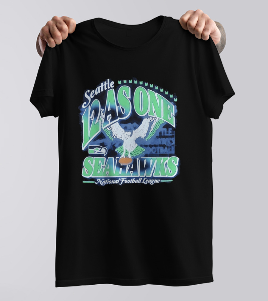 Seattle Seahawks 12 As One National Football League T-Shirt