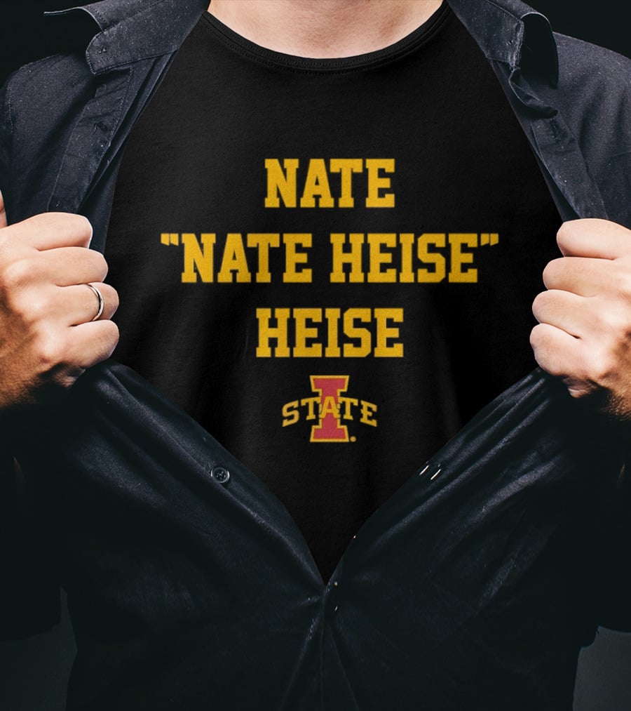 Nate Nate Heise Heise Iowa State Cyclones T-Shirt