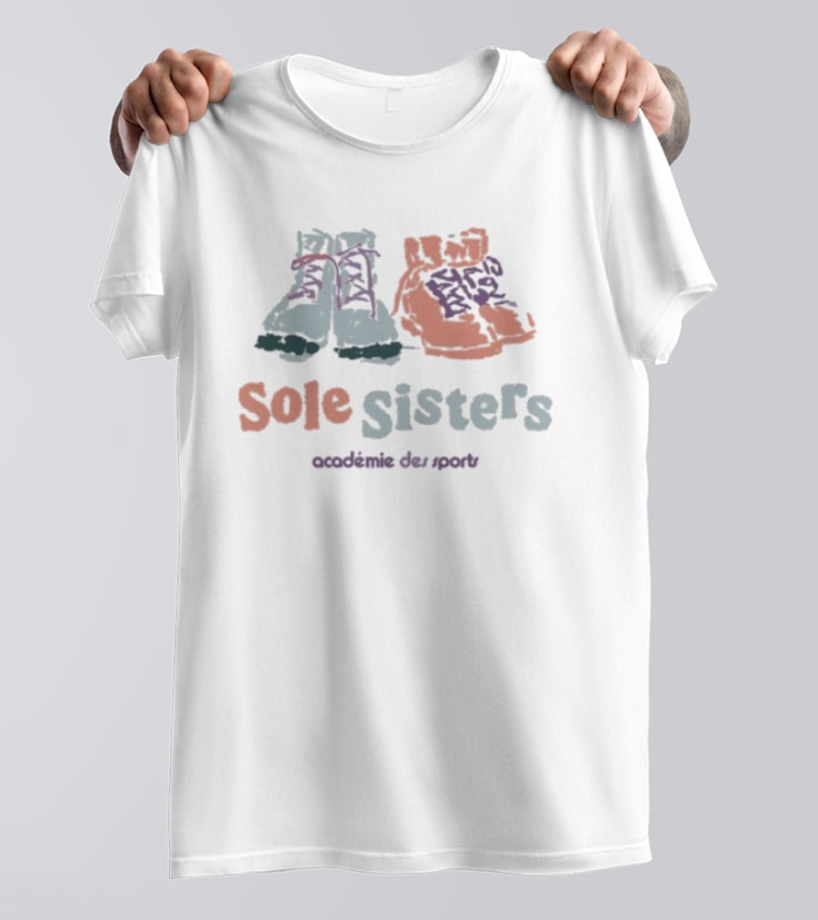 Sole Sisters Academie Du Sport Retro Boots T-Shirt