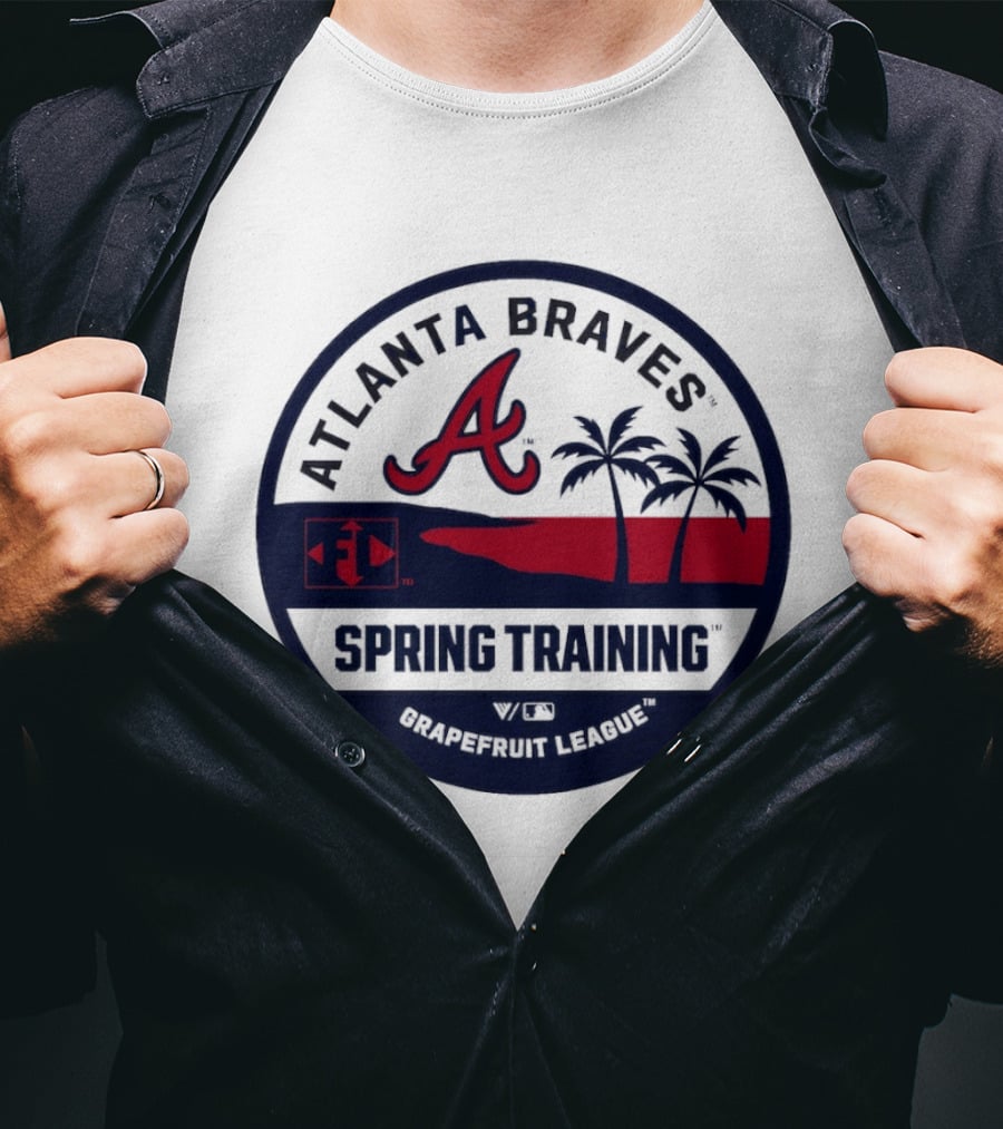 Atlanta Braves Spring Training Grapefruit League Luxe Knit Levelwear T-Shirt
