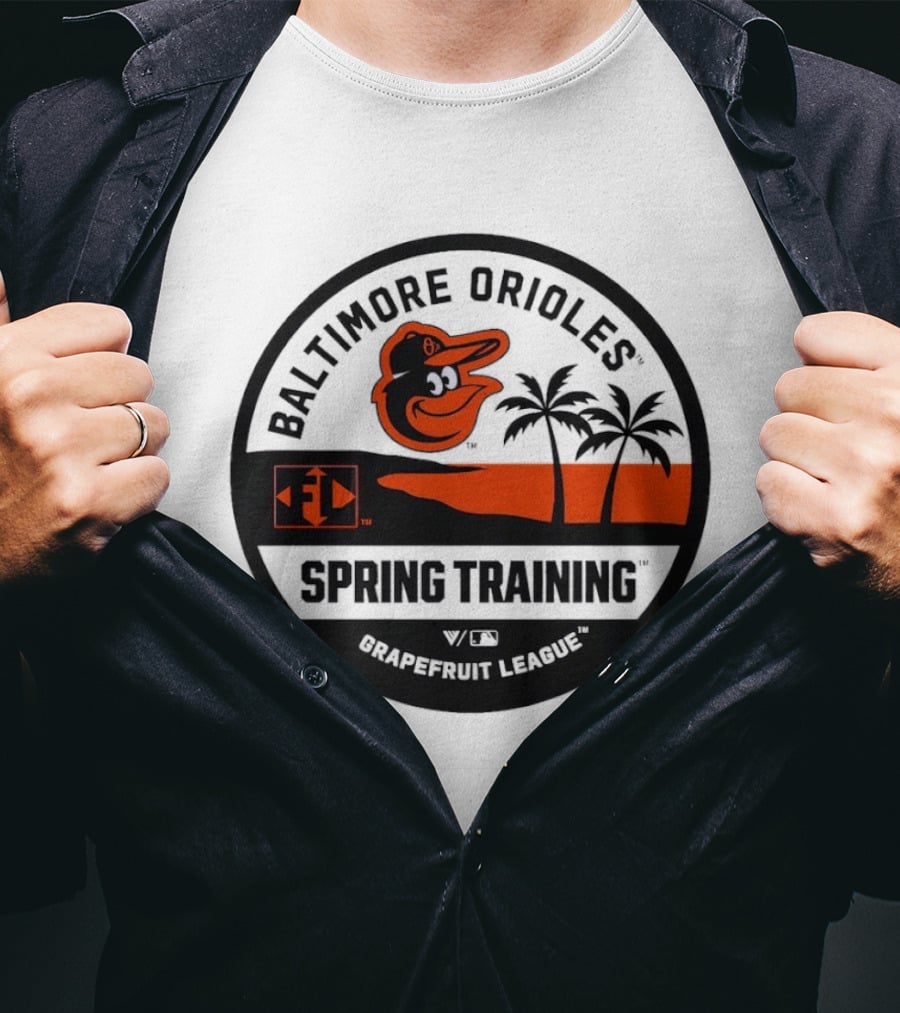 Baltimore Orioles Spring Training Cactus League Palms T-Shirt