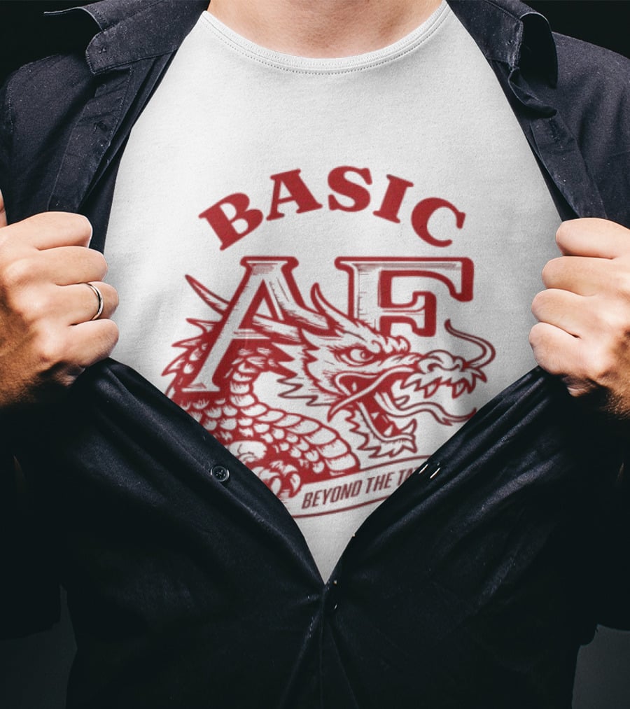 Basic AF Beyond The Tats Dragon T-Shirt