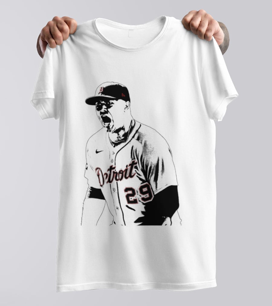 Detroit Tigers Tarik Skubal 29 Don't Tap T-Shirt