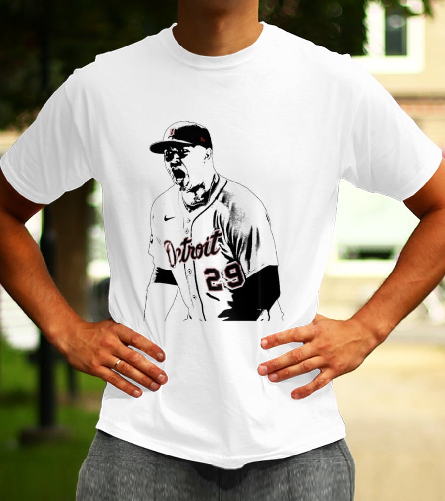 Detroit Tigers Tarik Skubal 29 Don't Tap T-Shirt
