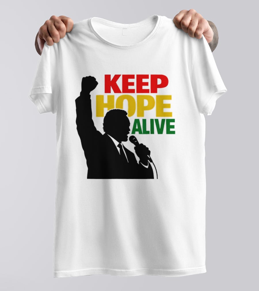 Keep Hope Alive Raised Fist T-Shirt
