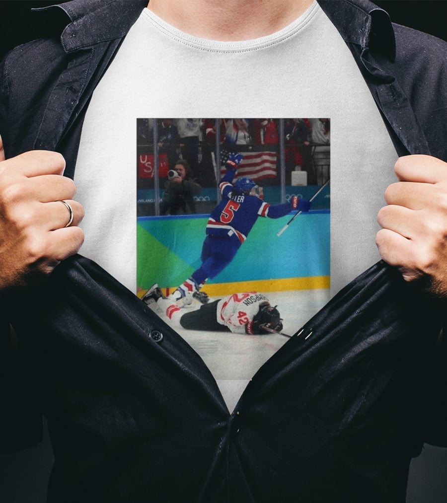 Megan Keller USA Olympic Hockey OT Goal Celebration T-Shirt