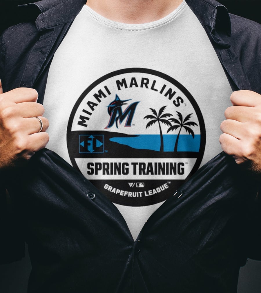 Miami Marlins Spring Training Grapefruit League Luxe Knit T-Shirt