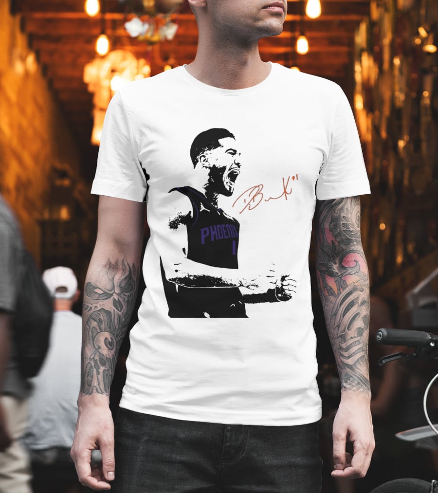 Phoenix Suns Booker Signature Don't Tap T-Shirt