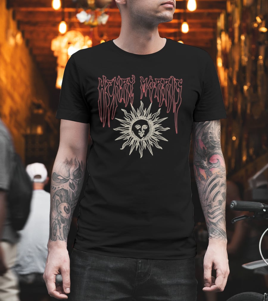 Henry Morris Sun Design With Ancient Sunburst T-Shirt