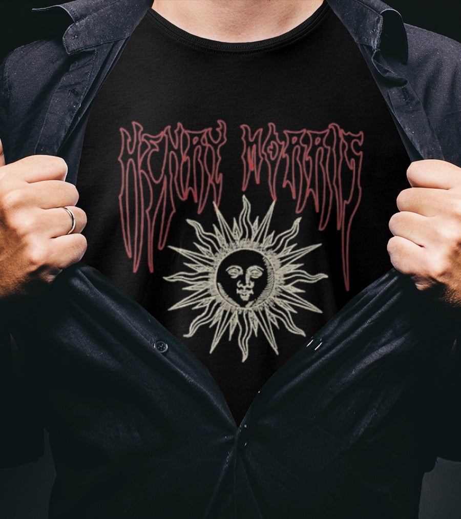 Henry Morris Sun Design With Ancient Sunburst T-Shirt
