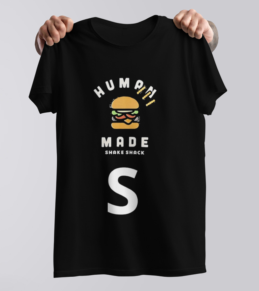 Human Made Shake Shack Hamburger Collaboration S T-Shirt
