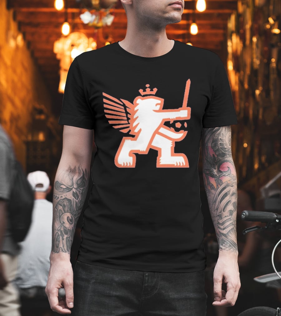 Knifey Lion FC Cincinnati Winged Sword T-Shirt