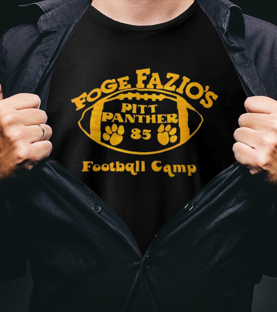 Foge Fazio's Pitt Panther Football Camp 85 T-Shirt