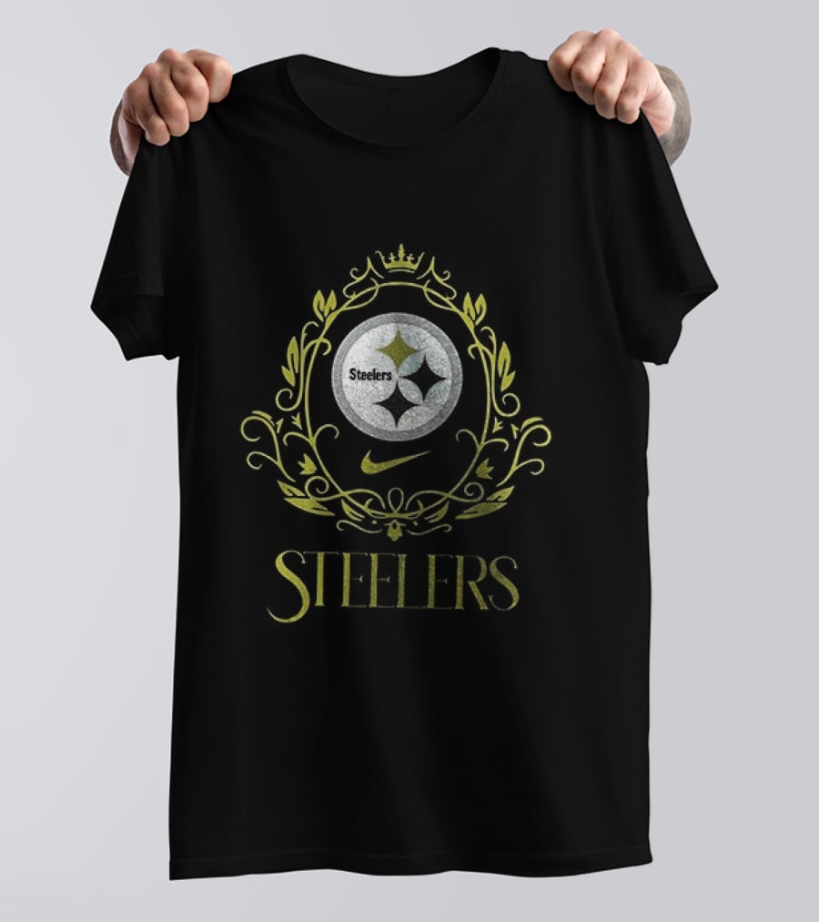 Pittsburgh Steelers Bridgerton Social Club Spilling The Tea Bee Nike T-Shirt