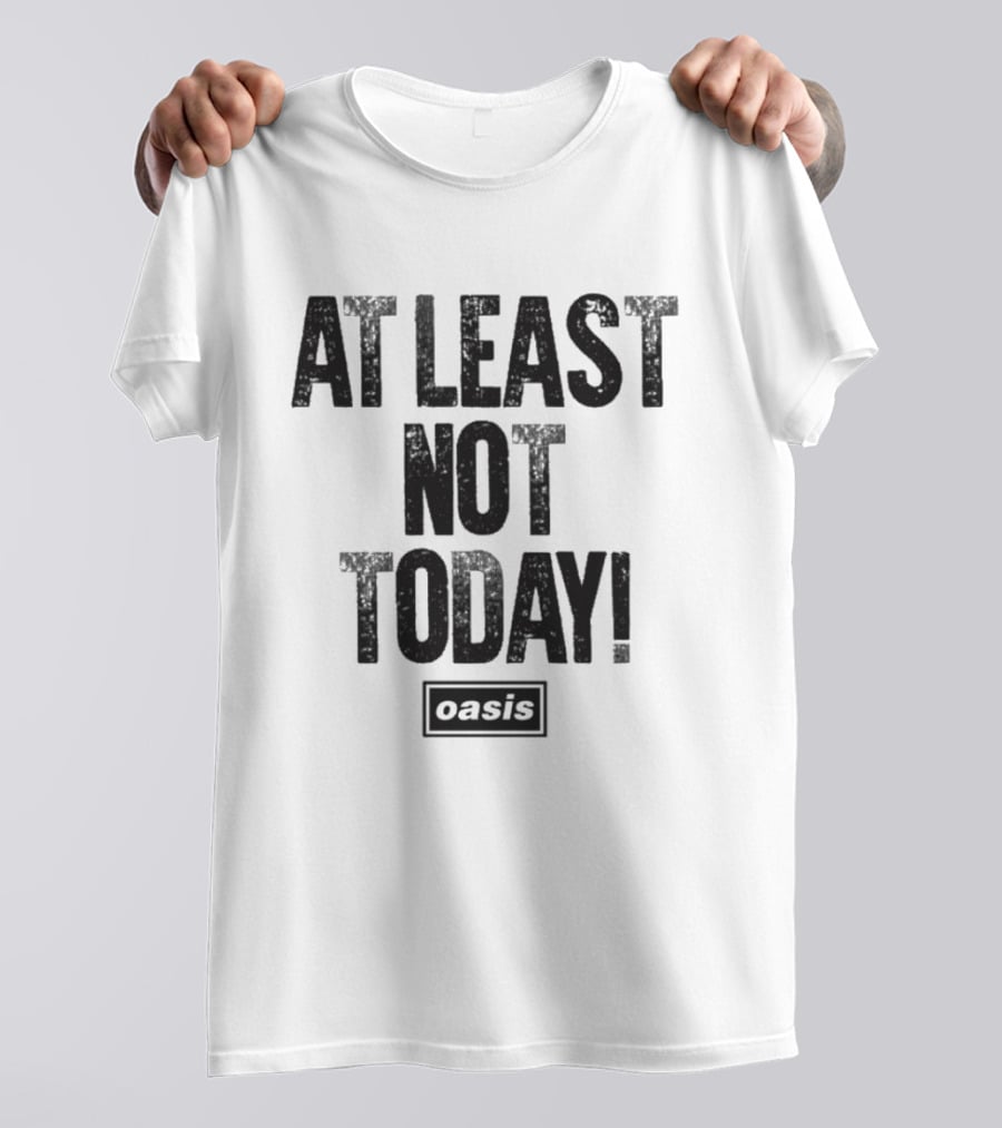 30 Years Don't Look Back In Anger At Least Not Today Oasis T-Shirt