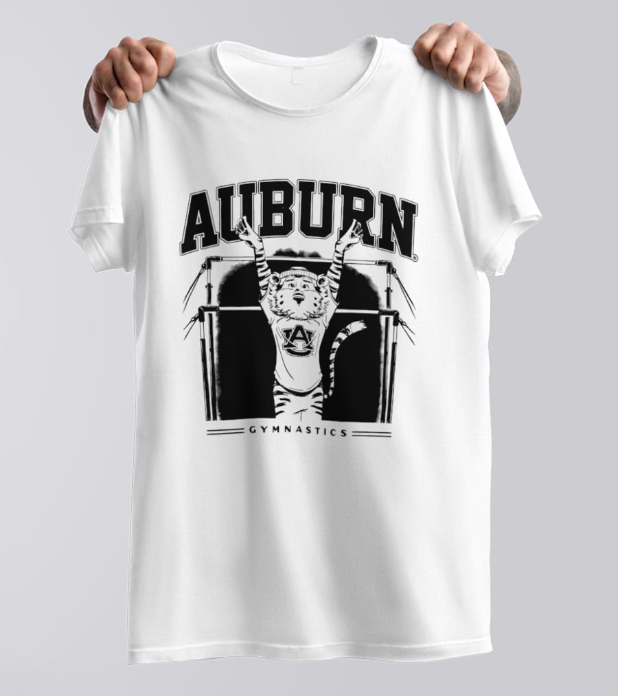 Auburn Gymnastics Tiger Bars Routine T-Shirt