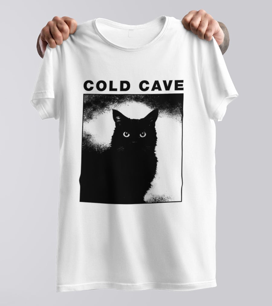 COLD CAVE Cat In Shadow T-Shirt