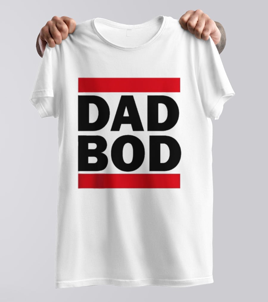Dad Bod Red Stripes T-Shirt