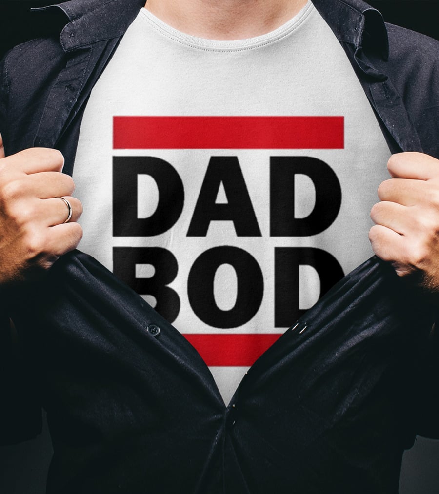 Dad Bod Red Stripes T-Shirt
