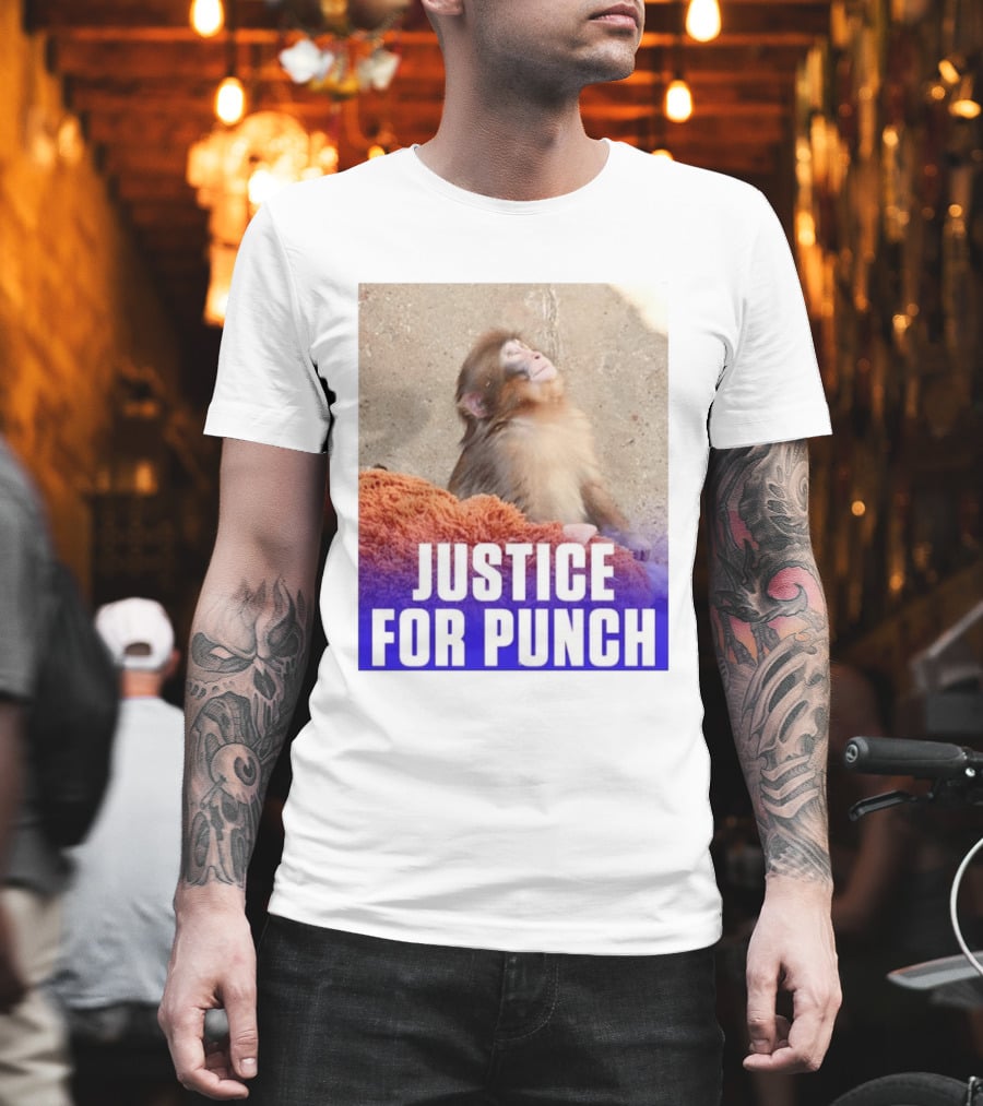 Justice For Punch Monkey T-Shirt