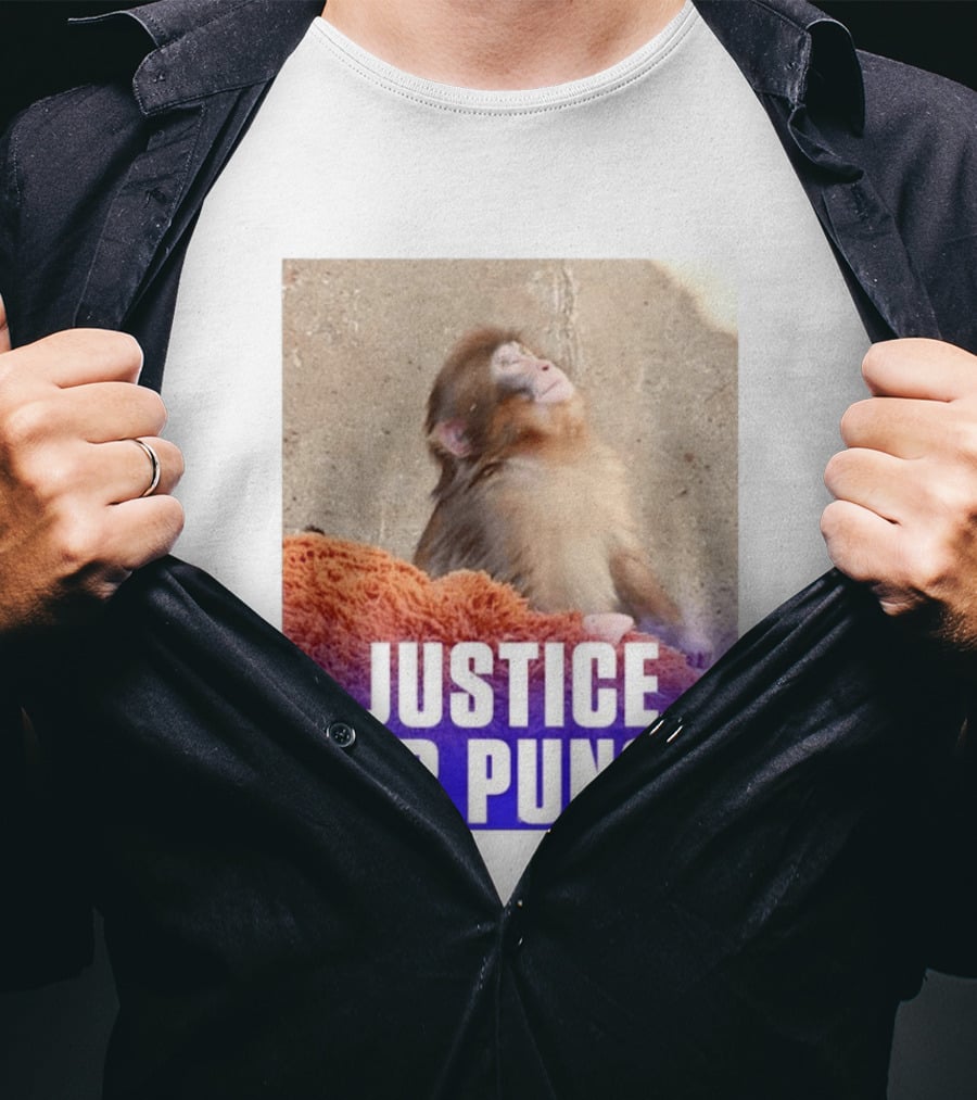 Justice For Punch Monkey T-Shirt