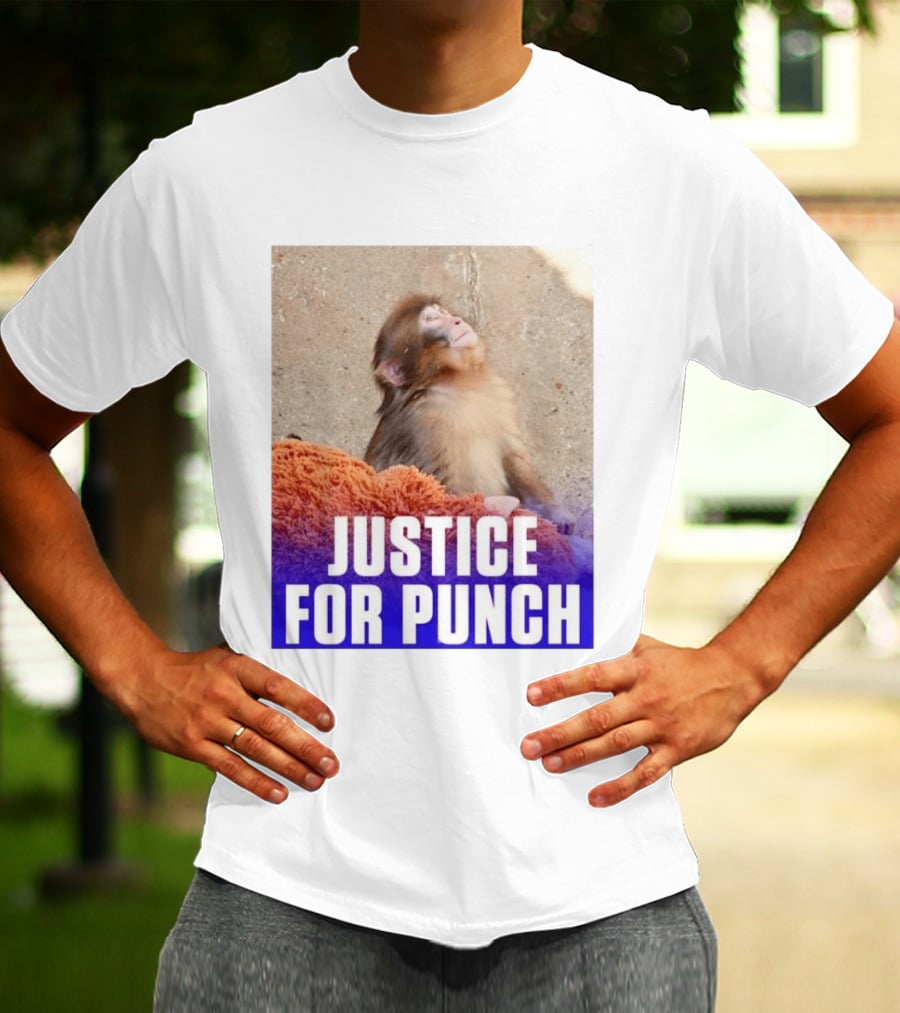 Justice For Punch Monkey T-Shirt