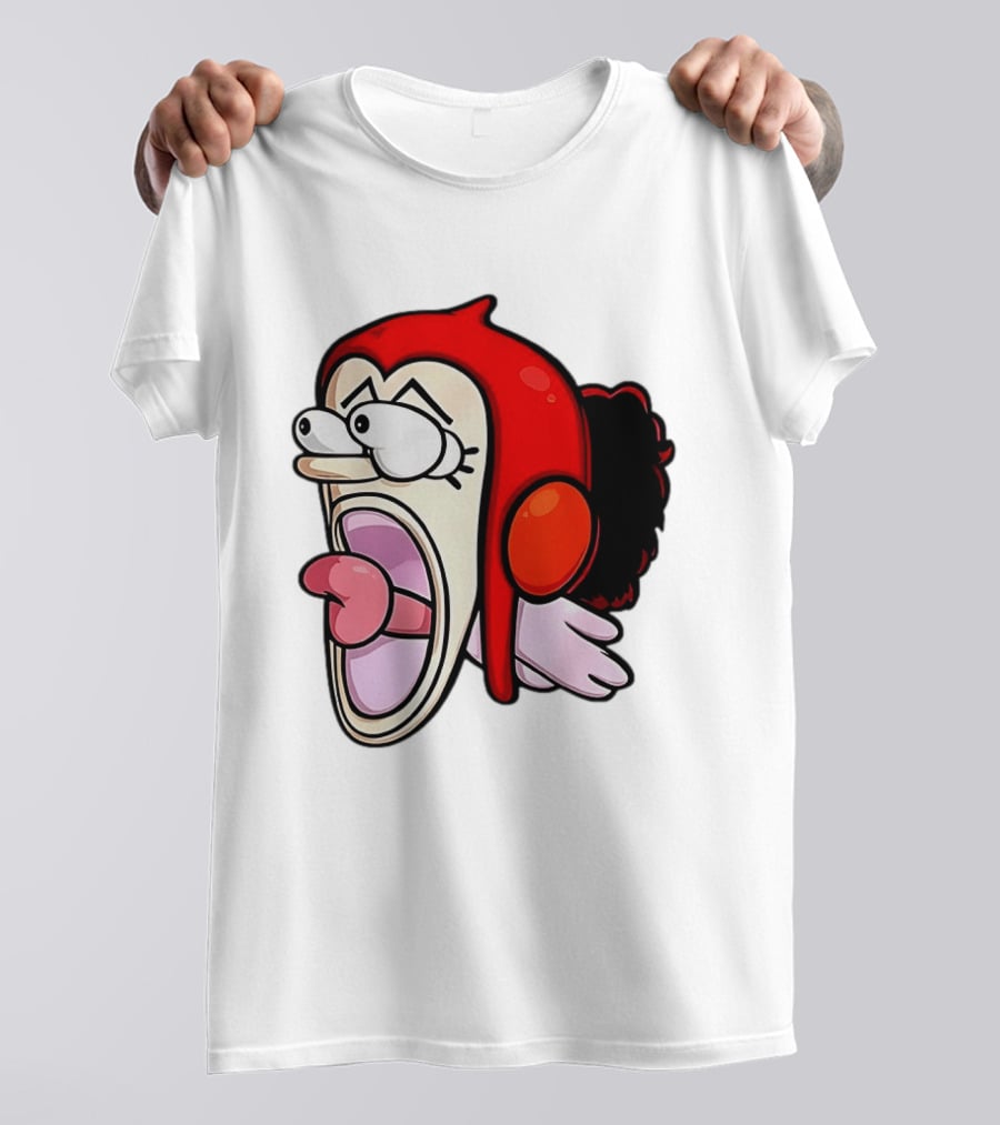 Usopp Sogeking Shout Expression Digital Drawing T-Shirt