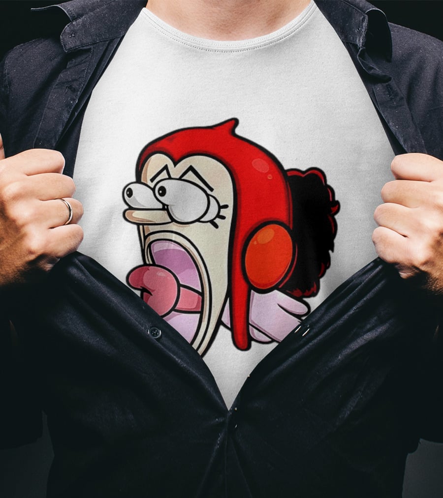 Usopp Sogeking Shout Expression Digital Drawing T-Shirt