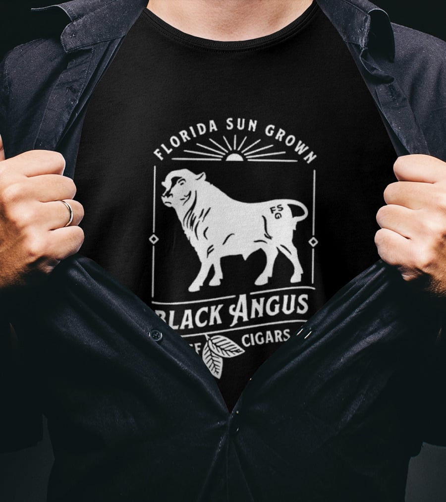 Florida Sun Grown Black Angus Beef Cigars FSG T-Shirt
