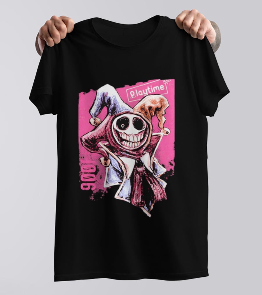 Jack Skellington 1006 Broken Things Playtime Joker Costume T-Shirt