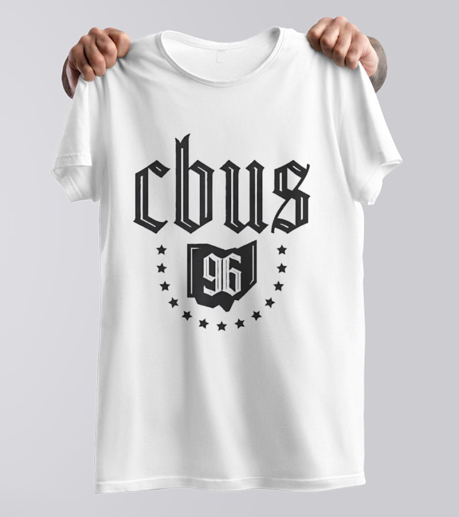 Cbus 96 Gothic Stars Ohio Shield T-Shirt