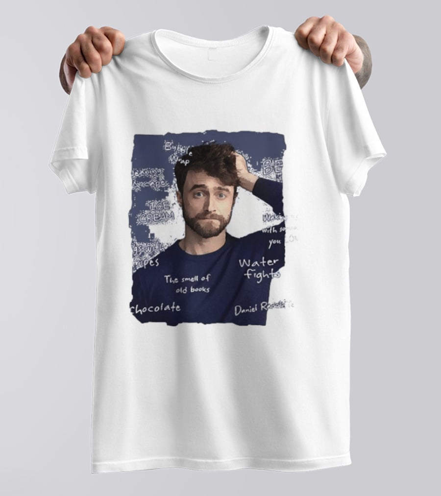 Bubble Wrap Beside Water Fights Ice Cream Chocolate The Smell Of Old Books Daniel T-Shirt