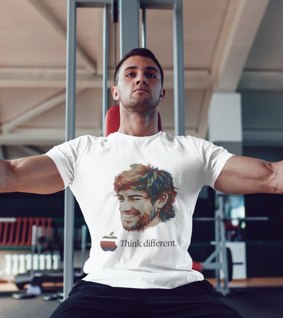 Apple Think Different Multicolored T-Shirt