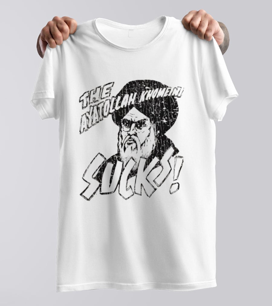 The Ayatollah Khomeini Sucks 1979 T-Shirt