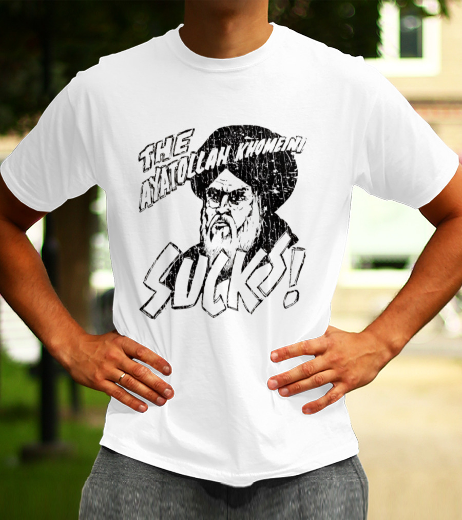 The Ayatollah Khomeini Sucks 1979 T-Shirt