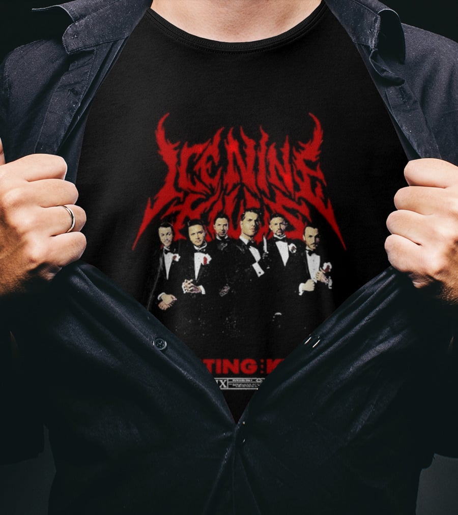 Ice Nine Kills X Scream 7 Twisting The Knives Part One Nightmare On The Knife T-Shirt