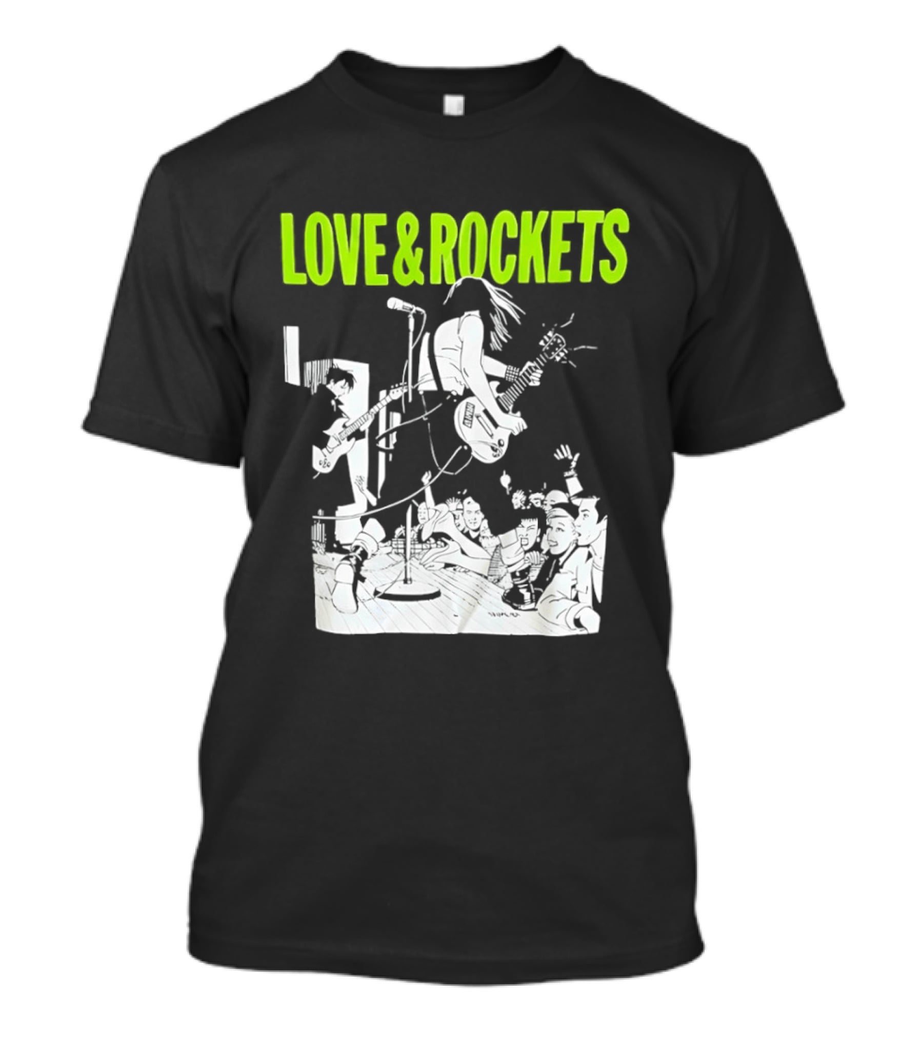 Love And Rockets Band Iconic Performance T-Shirt