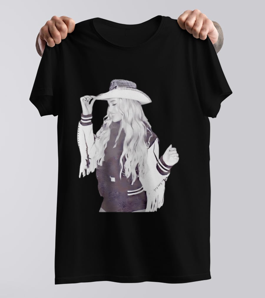 Megan Moroney Cloud 9 Tour 2026 Fringed Cowboy Hat And Jacket T-Shirt
