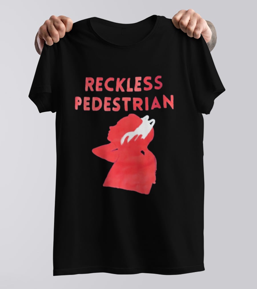 Reckless Pedestrian Bold Red T-Shirt