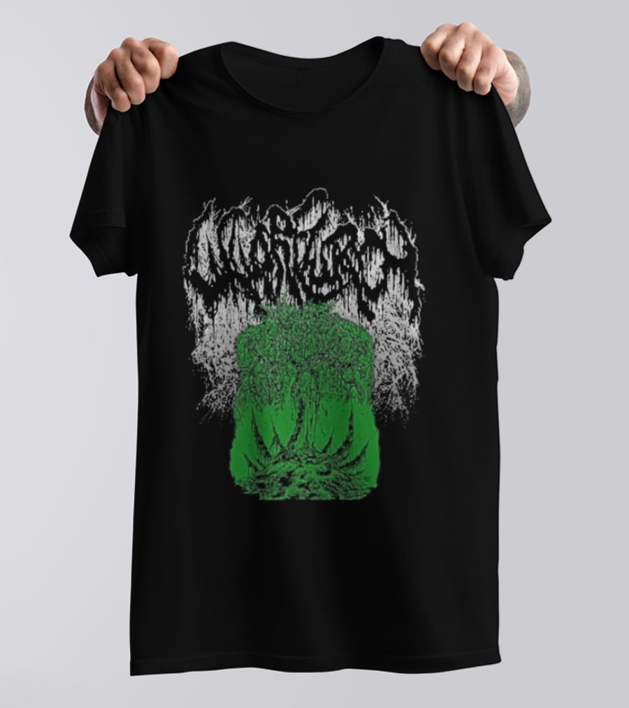 Ultrawharftimate Wharflurch Green Flame T-Shirt