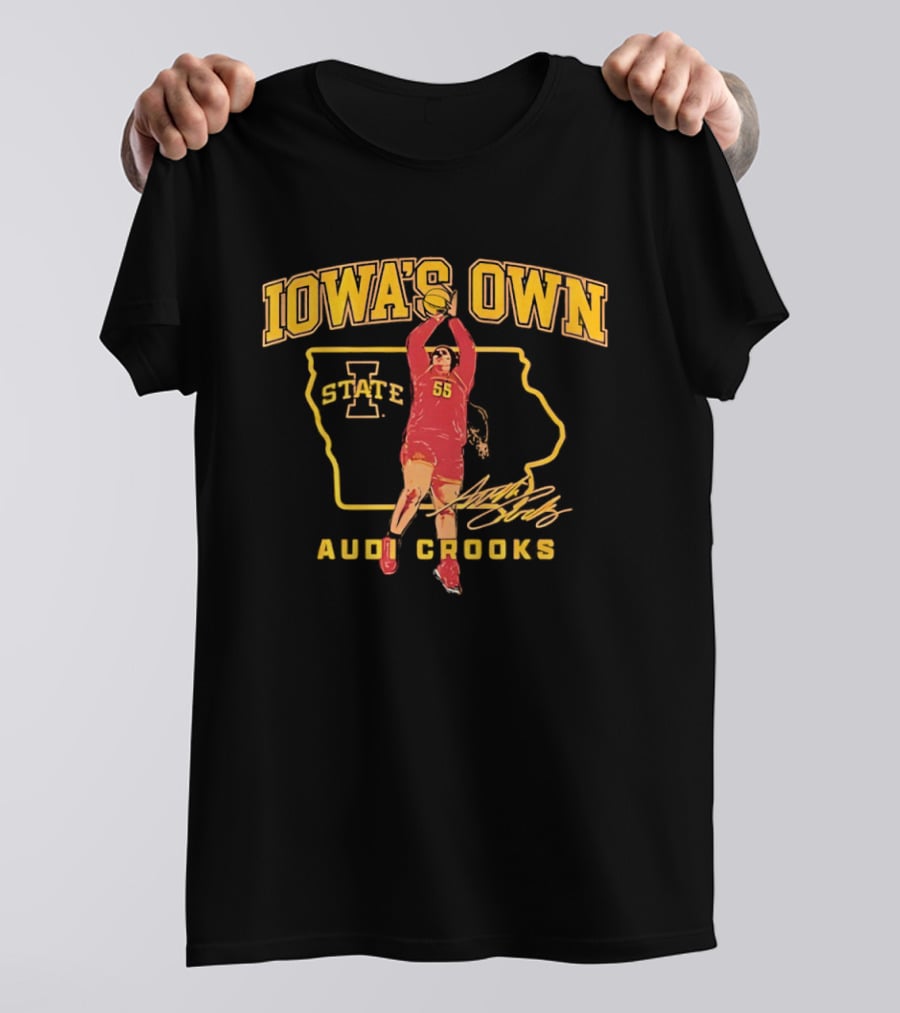 Iowa's Own Audi Crooks Iowa State Cyclones Women's Basketball T-Shirt