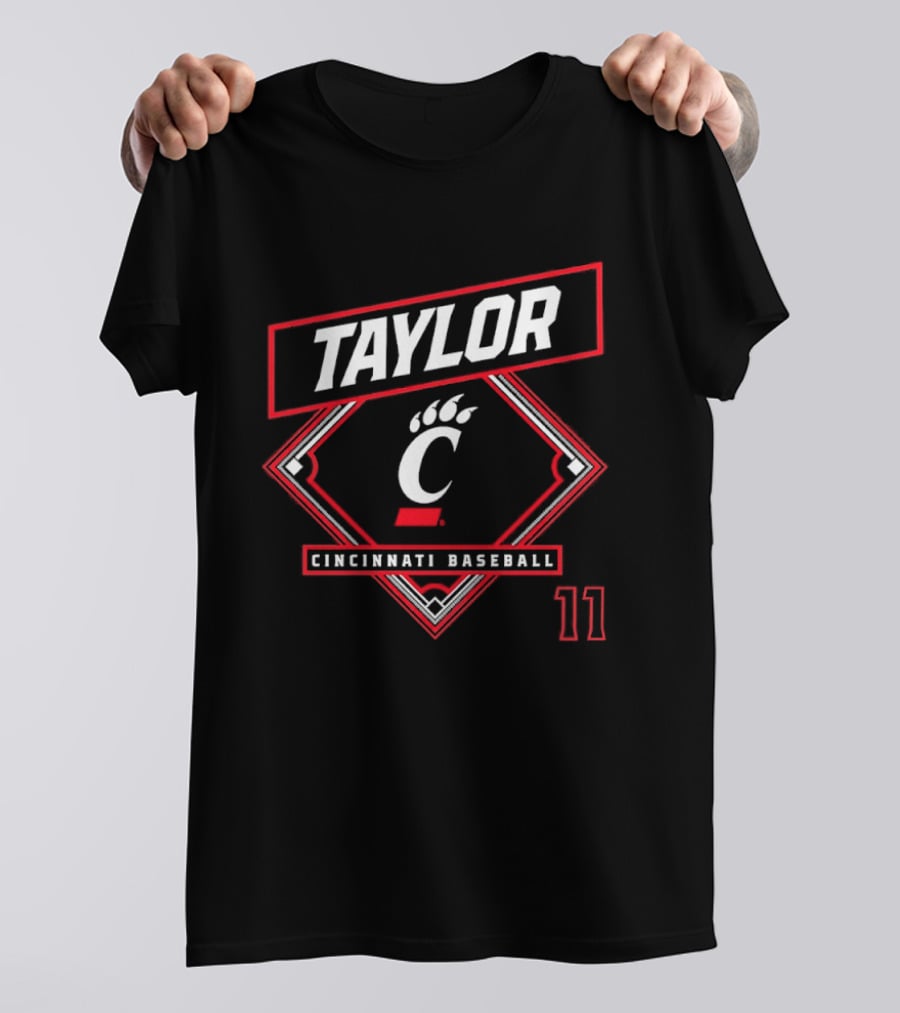 Cincinnati Bearcats Baseball Taylor 11 T-Shirt