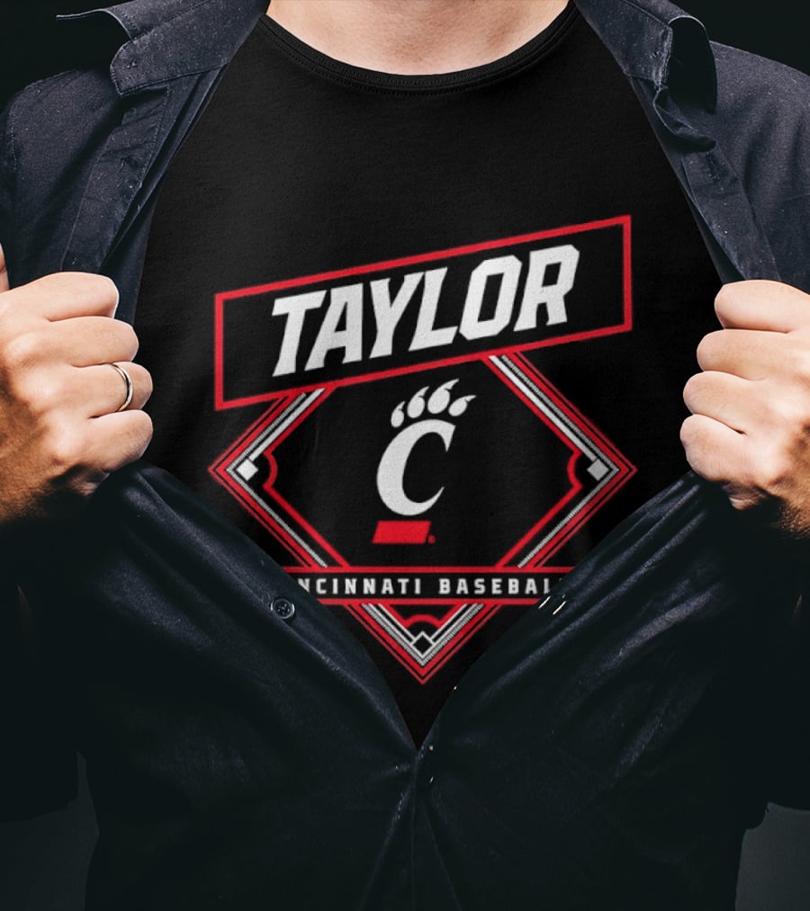 Cincinnati Bearcats Baseball Taylor 11 T-Shirt