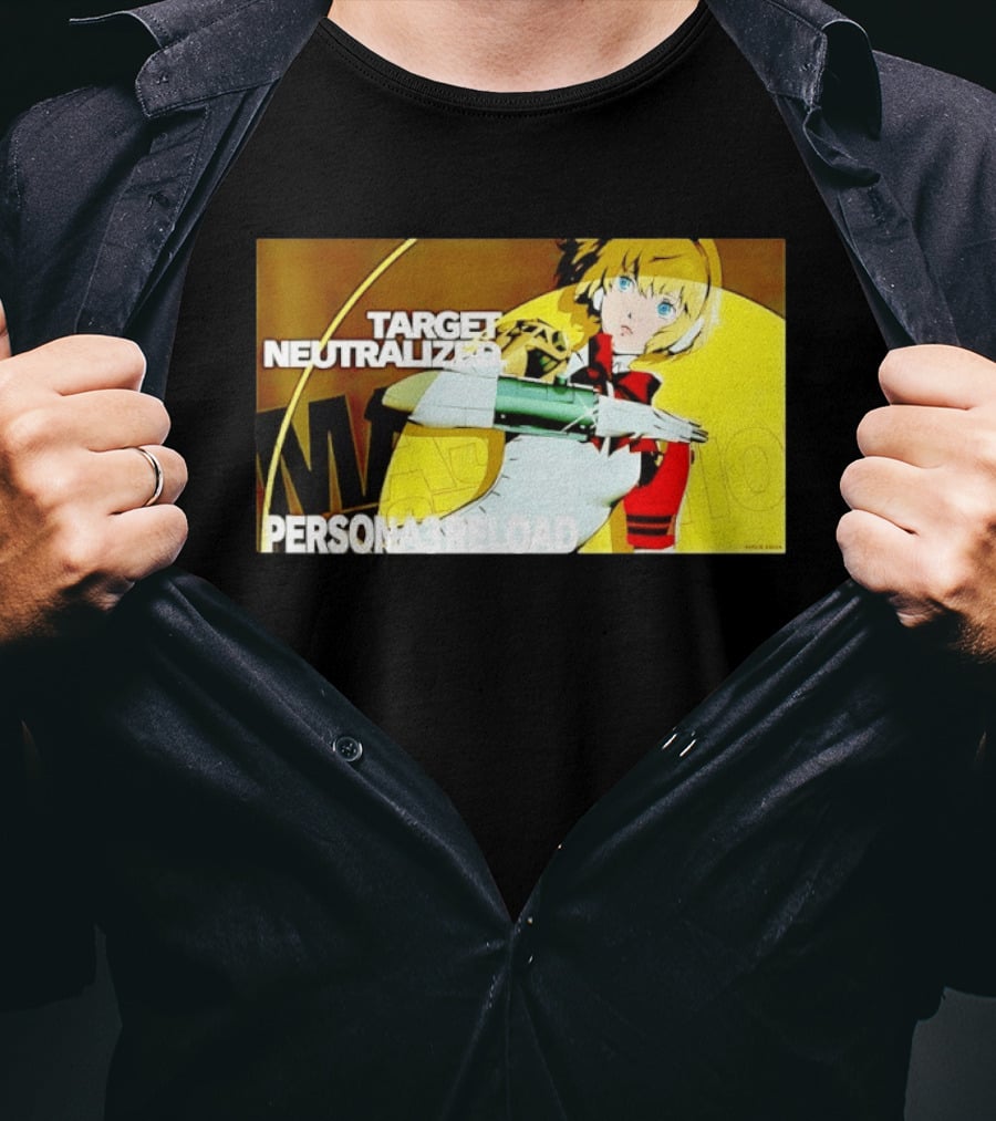 Target Neutralized Aigis Persona 3 Reload T-Shirt