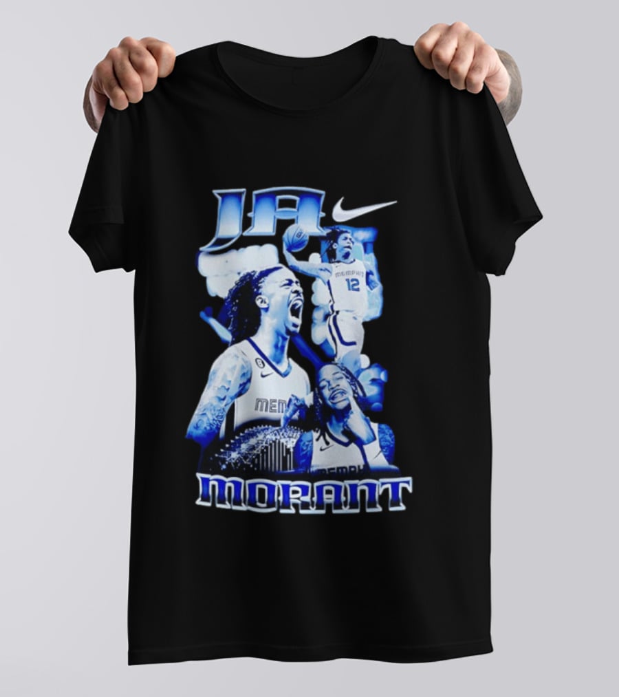 Ja Morant Memphis NBA All Star Highlights Nike Grizzlies T-Shirt
