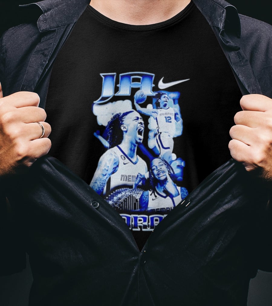 Ja Morant Memphis NBA All Star Highlights Nike Grizzlies T-Shirt