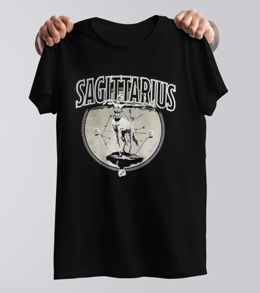 Sagittarius Zodiac Centaur Astrology T-Shirt